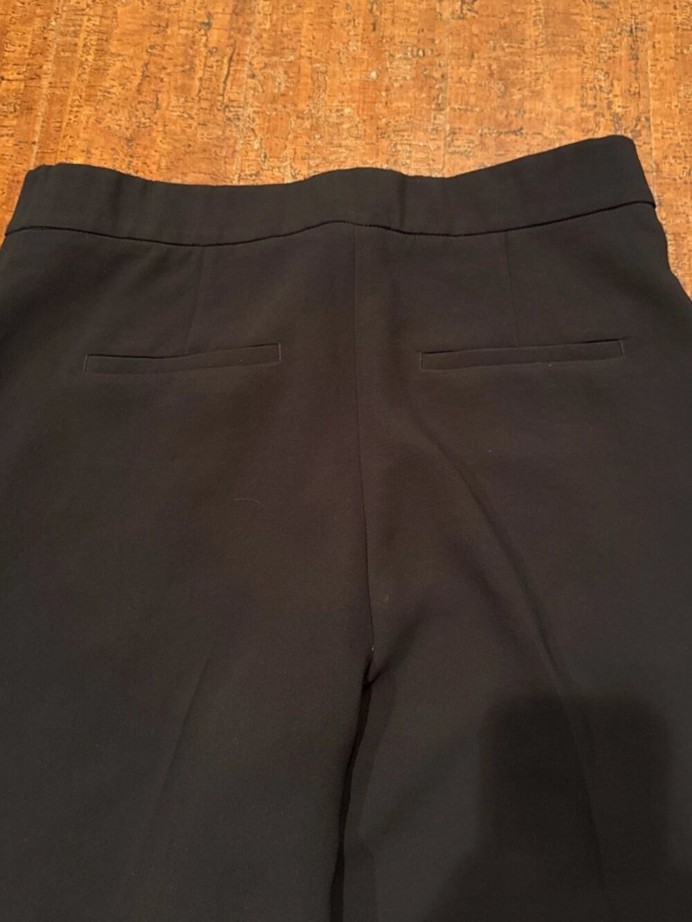 Aritzia Wilfred Women’s 12 Black The Limitless Crepette Wide Leg Dress Pants - Picture 5 of 7